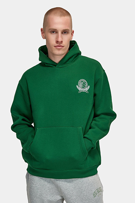 New Balance Erkek Sweatshirt MNH3397 GRN Yeşil New Balance Erkek Sweatshirt MNH3397 GRN Yeşil