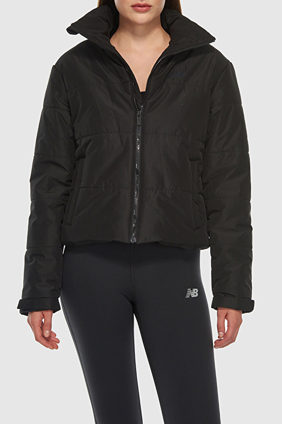 New Balance Kadın Ceket WNJ3427 BK Siyah New Balance Kadın Ceket WNJ3427 BK Siyah