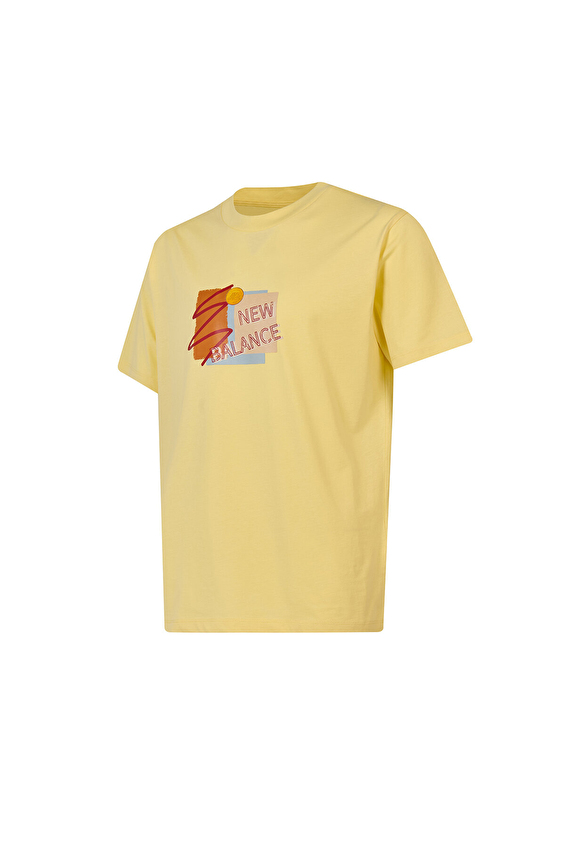 New Balance Erkek Tişört MNT1511 FRS Sarı New Balance Erkek Tişört MNT1511 FRS Sarı