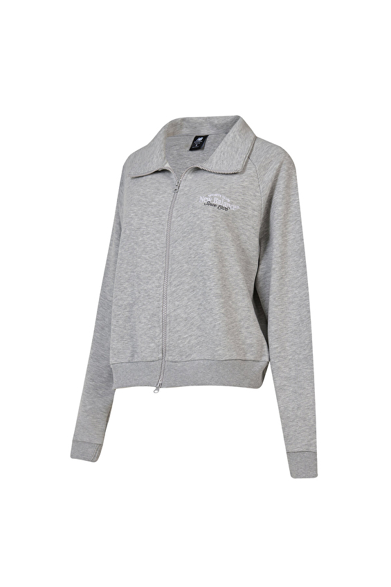 New Balance Kadın Ceket WNJ1507 AG Gri New Balance Kadın Ceket WNJ1507 AG Gri