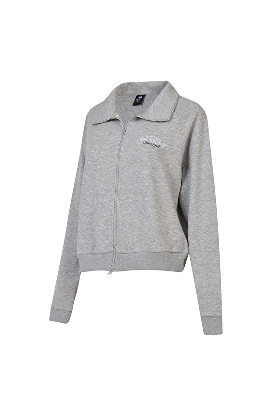 New Balance Kadın Ceket WNJ1507 AG Gri New Balance Kadın Ceket WNJ1507 AG Gri