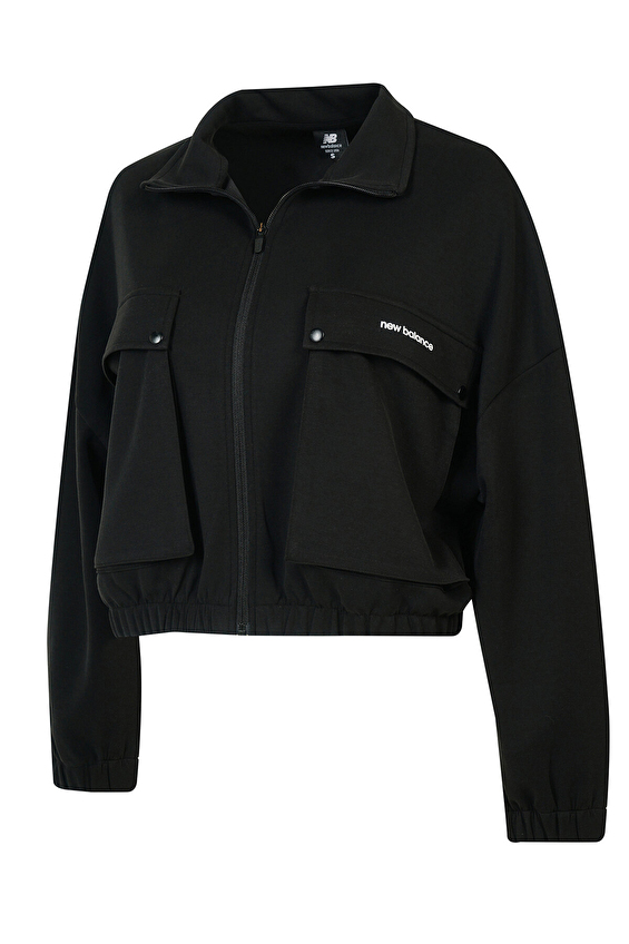 New Balance Kadın Ceket WNJ1529 BK Siyah New Balance Kadın Ceket WNJ1529 BK Siyah