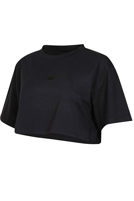 New Balance Kadın Tişört WNT1522 BK Siyah New Balance Kadın Tişört WNT1522 BK Siyah