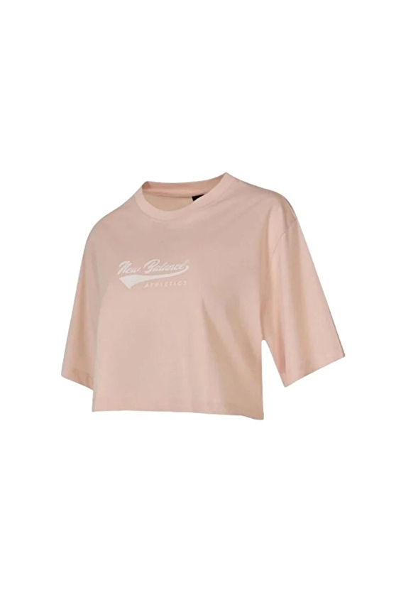 New Balance Kadın Tişört WNT3509 SOI Pembe New Balance Kadın Tişört WNT3509 SOI Pembe