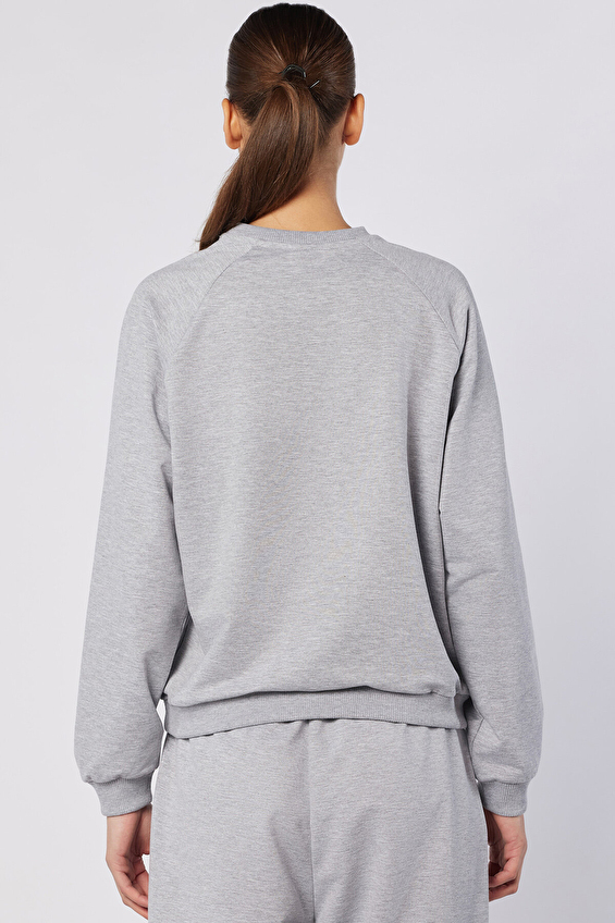 Kappa Kadın Sweatshirt 38246DW M2G Gri Kappa Kadın Sweatshirt 38246DW M2G Gri