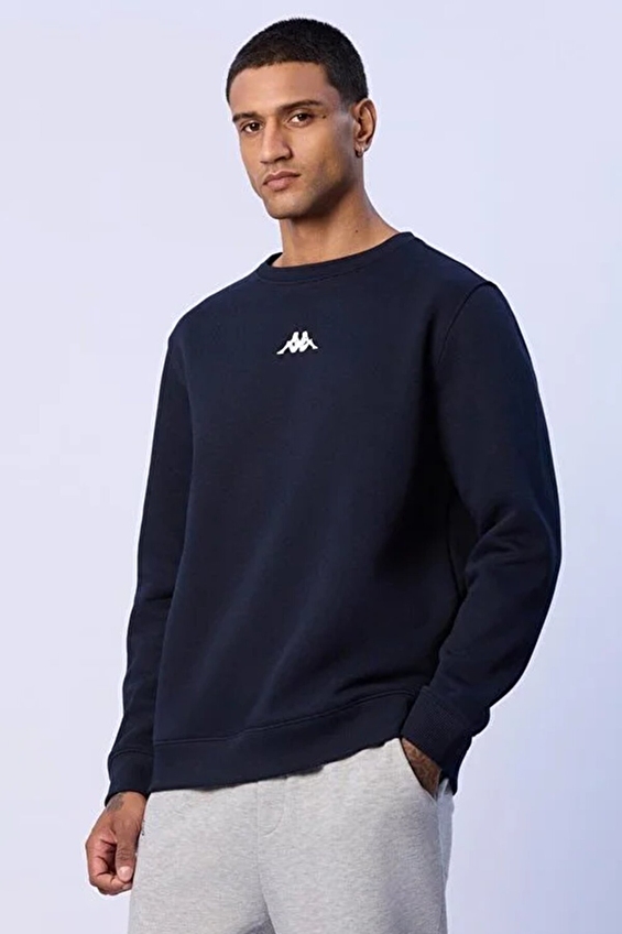 Kappa Erkek Sweatshirt 372B4PW A3Q Gri Kappa Erkek Sweatshirt 372B4PW A3Q Gri