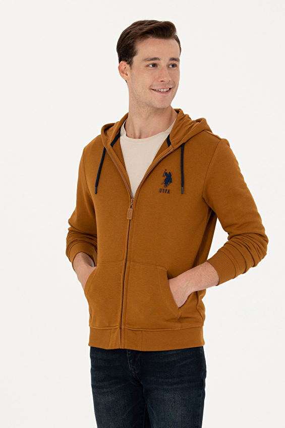 U.S. Polo Assn. Erkek Sweatshirt 1639071 Açık kahverengi U.S. Polo Assn. Erkek Sweatshirt 1639071 Açık kahverengi