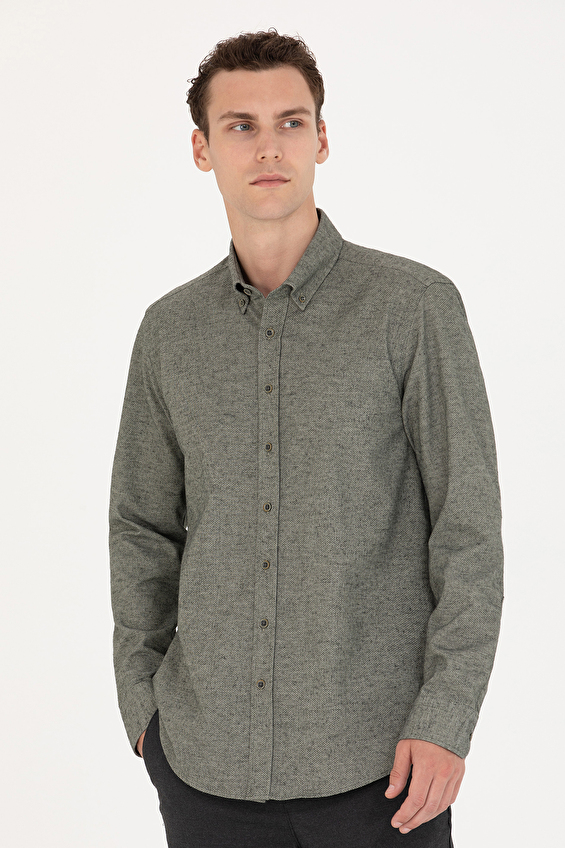 Pierre Cardin Erkek Gömlek 1710521 Yeşil Pierre Cardin Erkek Gömlek 1710521 Yeşil