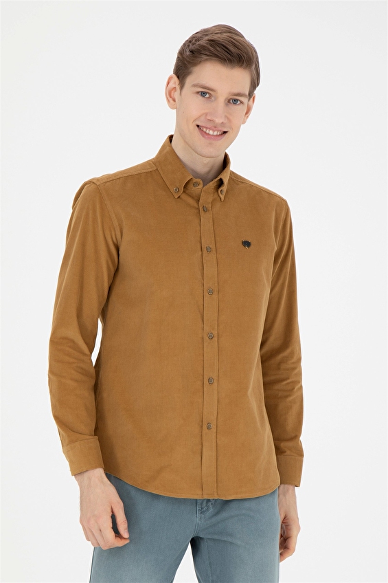 U.S. Polo Assn. Erkek Gömlek 1686750 Haki U.S. Polo Assn. Erkek Gömlek 1686750 Haki