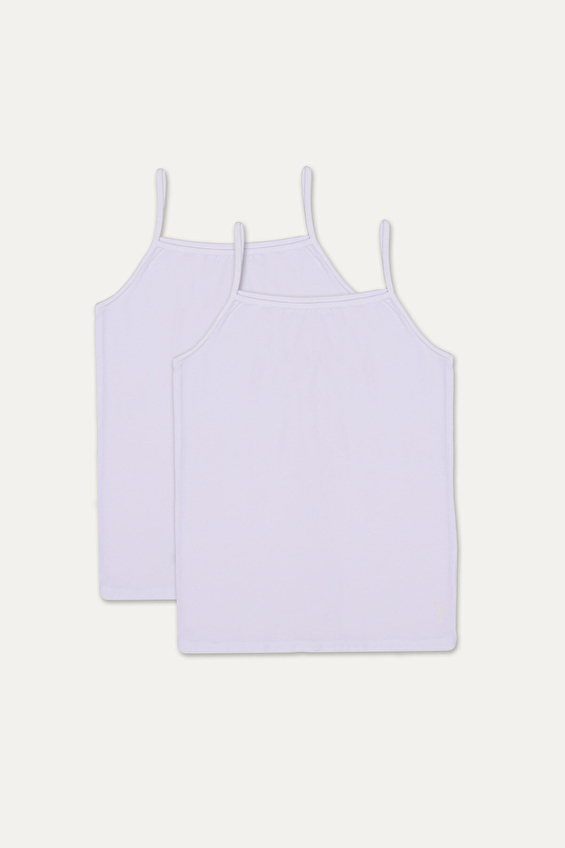 U.S. Polo Assn. Kız Çocuk Askılı Atlet US1670BYZ Beyaz U.S. Polo Assn. Kız Çocuk Askılı Atlet US1670BYZ Beyaz