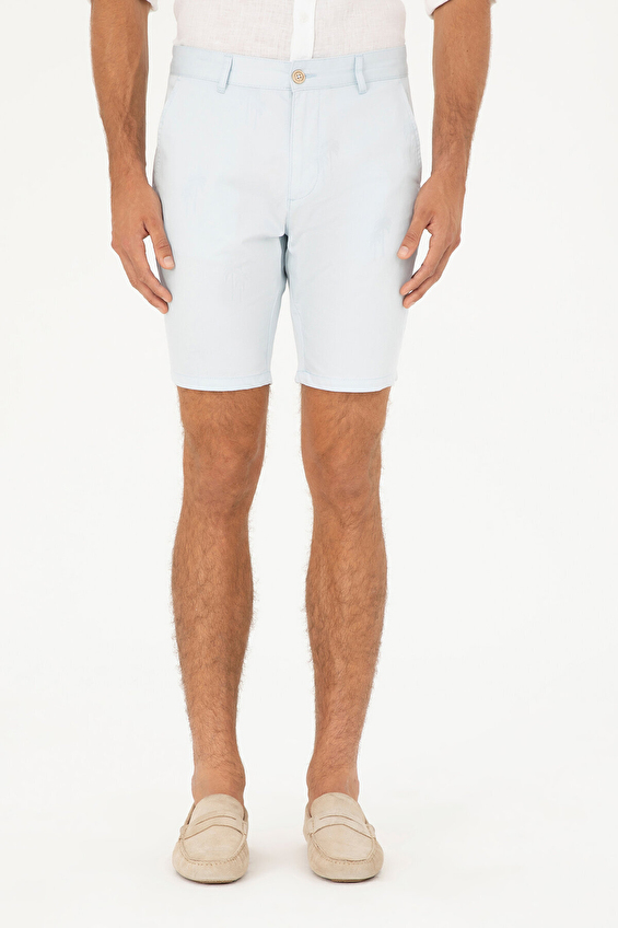 Pierre Cardin Slim Fit Erkek Bermuda 1844312 Mavi Pierre Cardin Slim Fit Erkek Bermuda 1844312 Mavi