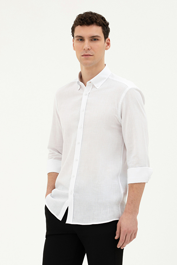 Pierre Cardin Erkek Gömlek 1834697 Beyaz Pierre Cardin Erkek Gömlek 1834697 Beyaz