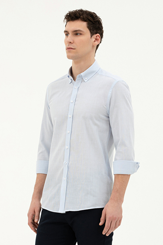 Pierre Cardin Erkek Gömlek 1834697 Açık mavi Pierre Cardin Erkek Gömlek 1834697 Açık mavi