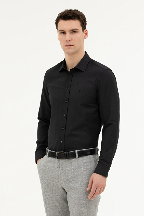 Pierre Cardin Erkek Gömlek 1862836 Siyah Pierre Cardin Erkek Gömlek 1862836 Siyah