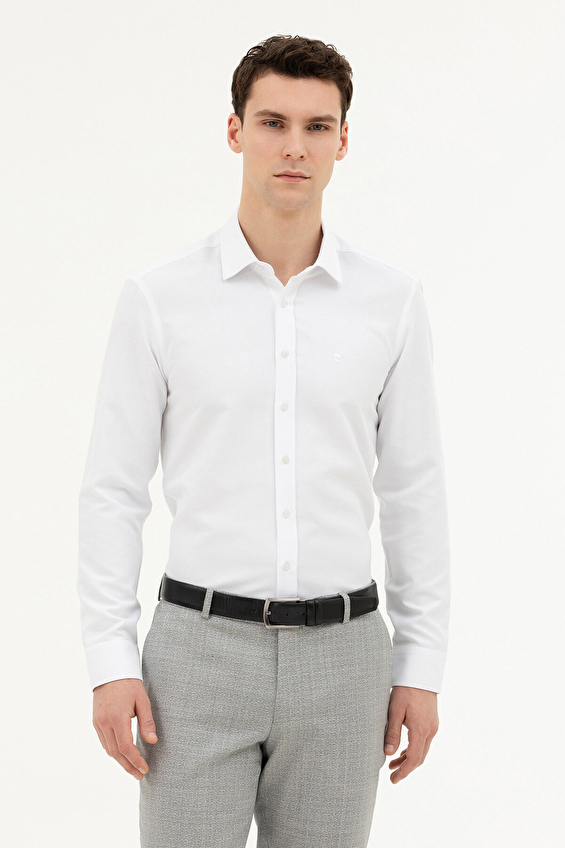 Pierre Cardin Erkek Gömlek 1862836 Beyaz Pierre Cardin Erkek Gömlek 1862836 Beyaz