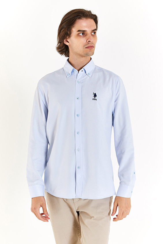 U.S. Polo Assn. Regular Fit Erkek Gömlek 1829634 Açık mavi U.S. Polo Assn. Regular Fit Erkek Gömlek 1829634 Açık mavi