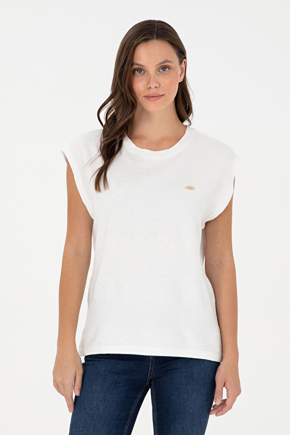 U.S. Polo Assn. Bisiklet Yaka Crop Top Kısa Kollu Kadın Tişört 1826768 VR019 Beyaz U.S. Polo Assn. Bisiklet Yaka Crop Top Kısa Kollu Kadın Tişört 1826768 VR019 Beyaz