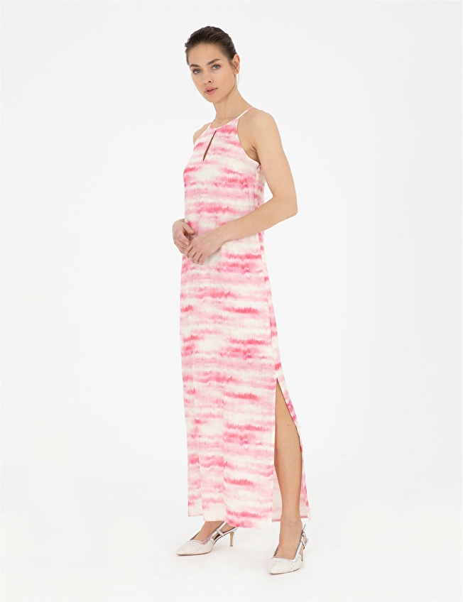 Pierre Cardin Keten Bisiklet Yaka A-Form Fit Kadın Elbise 1837547 VR041 Pembe Pierre Cardin Keten Bisiklet Yaka A-Form Fit Kadın Elbise 1837547 VR041 Pembe