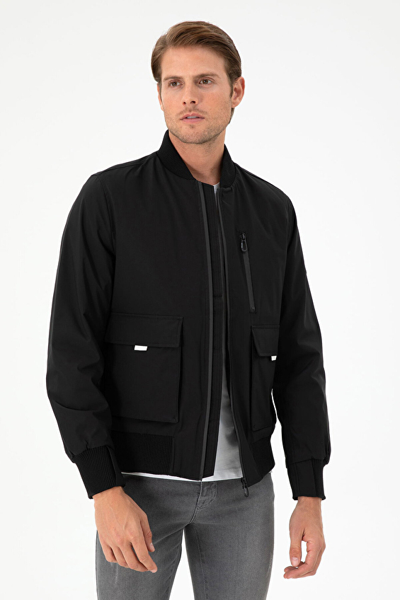 Pierre Cardin Regular Fit Kapişonsuz Uzun Kol Erkek Mont 1979349 Siyah Pierre Cardin Regular Fit Kapişonsuz Uzun Kol Erkek Mont 1979349 Siyah