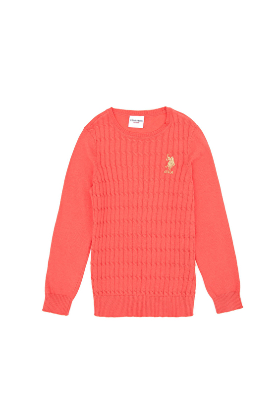 U.S. Polo Assn Kız Çocuk Triko Kazak 1921381.VR239 U.S. Polo Assn Kız Çocuk Triko Kazak 1921381.VR239