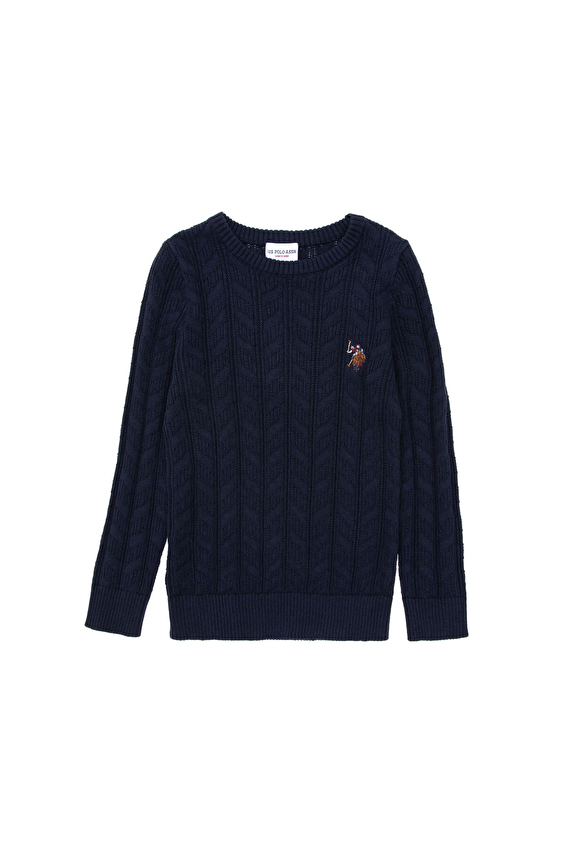 U.S. Polo Assn. Erkek Çocuk Triko Kazak 1921096 VR033 Lacivert U.S. Polo Assn. Erkek Çocuk Triko Kazak 1921096 VR033 Lacivert