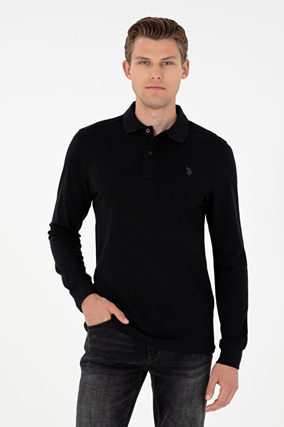U.S. Polo Assn. Regular Fit Erkek Sweatshirt 1926879 Siyah U.S. Polo Assn. Regular Fit Erkek Sweatshirt 1926879 Siyah