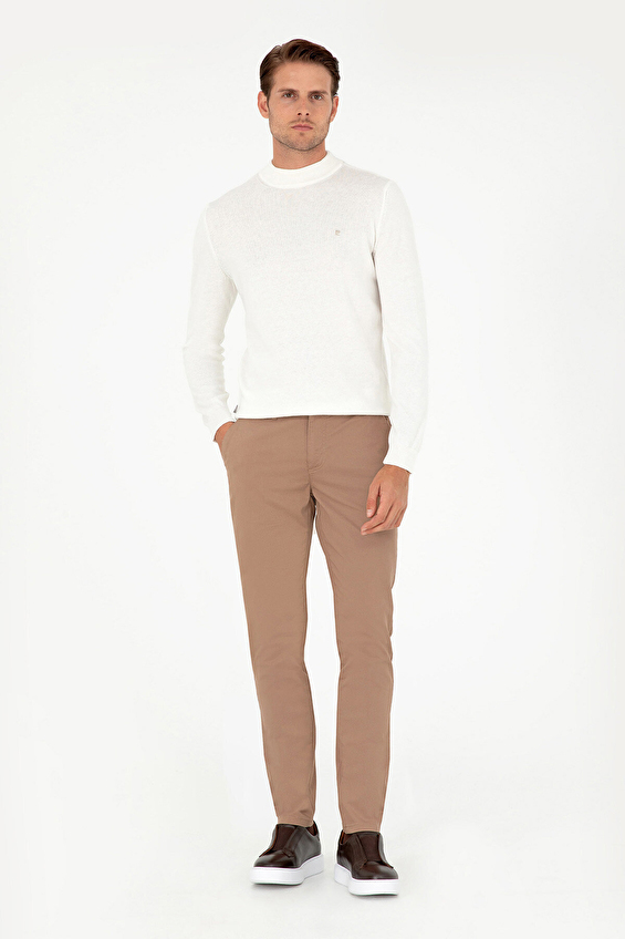 Pierre Cardin Slim Fit Erkek Pantolon 1957417 Kahve Pierre Cardin Slim Fit Erkek Pantolon 1957417 Kahve