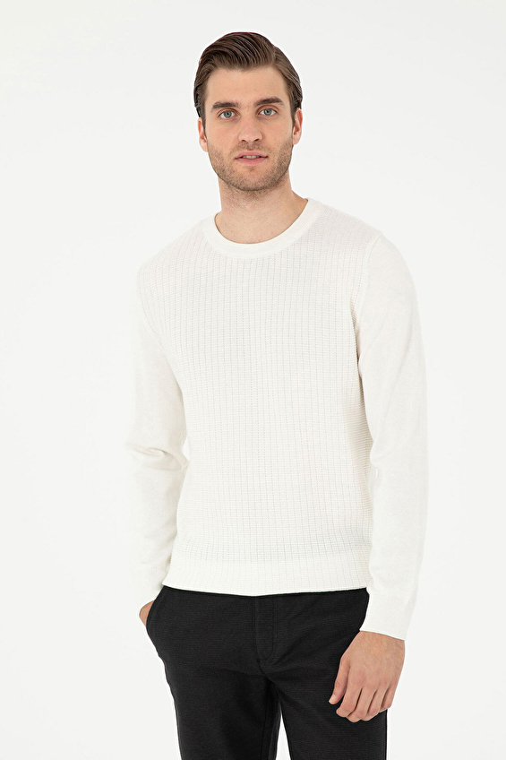 Pierre Cardin Regular Fit Bisiklet Yaka Uzun Kol Erkek Triko 1954106 Bej Pierre Cardin Regular Fit Bisiklet Yaka Uzun Kol Erkek Triko 1954106 Bej