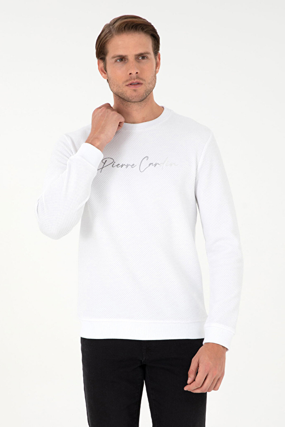 Pierre Cardin Regular Fit Bisiklet Yaka Uzun Kol Erkek Sweatshirt 2049618 Bej Pierre Cardin Regular Fit Bisiklet Yaka Uzun Kol Erkek Sweatshirt 2049618 Bej