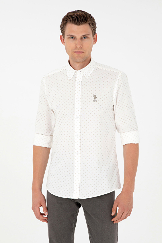 U.S. Polo Assn. Slim Fit Erkek Gömlek 1958841 Yeşil U.S. Polo Assn. Slim Fit Erkek Gömlek 1958841 Yeşil