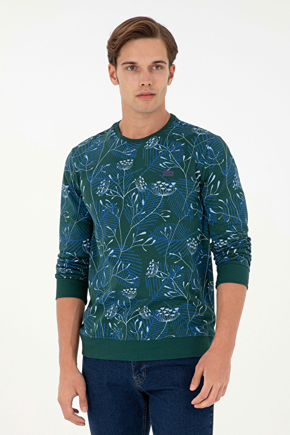 U.S. Polo Assn. Regular Fit Uzun Kol Erkek Sweatshirt 1945630 Yeşil U.S. Polo Assn. Regular Fit Uzun Kol Erkek Sweatshirt 1945630 Yeşil