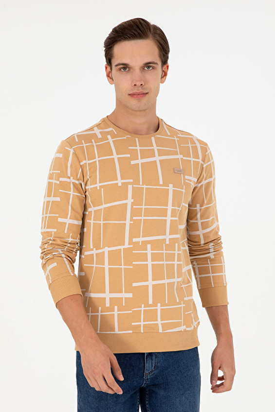 U.S. Polo Assn. Regular Fit Uzun Kol Erkek Sweatshirt 1946181 Kahve U.S. Polo Assn. Regular Fit Uzun Kol Erkek Sweatshirt 1946181 Kahve