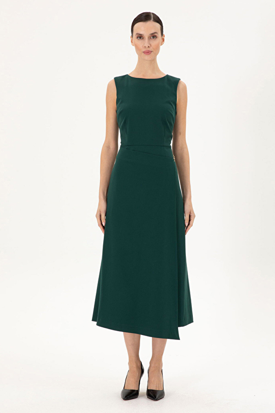 Pierre Cardin Regular Fit Bisiklet Yaka Kadın Elbise 2053743 VR079 Yeşil Pierre Cardin Regular Fit Bisiklet Yaka Kadın Elbise 2053743 VR079 Yeşil