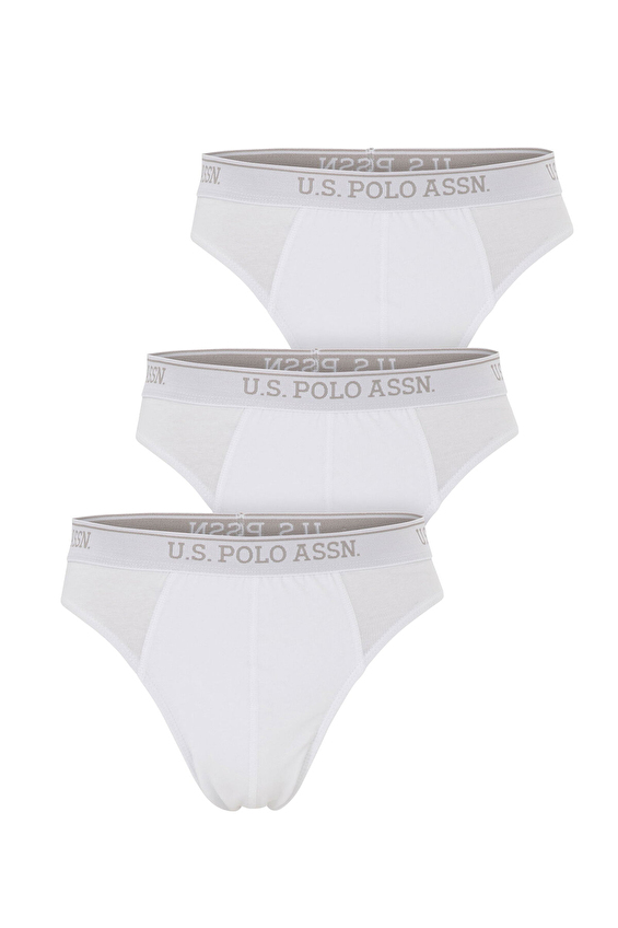 U.S. Polo Assn. Erkek 3'lü Boxer 3SDZBBB SK24 VR013 Beyaz U.S. Polo Assn. Erkek 3'lü Boxer 3SDZBBB SK24 VR013 Beyaz