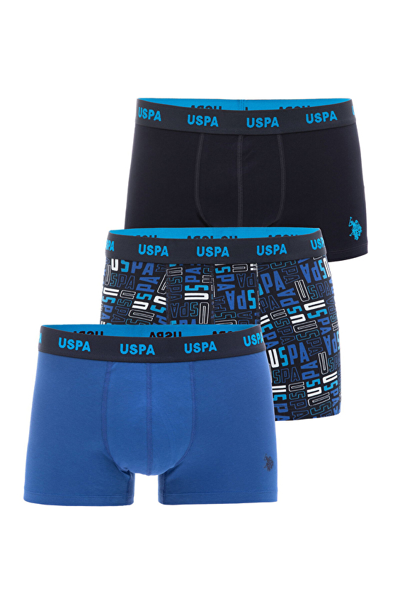 U.S. Polo Assn. Erkek 3'lü Boxer 3BMDLSL SK24 VR033 Lacivert U.S. Polo Assn. Erkek 3'lü Boxer 3BMDLSL SK24 VR033 Lacivert