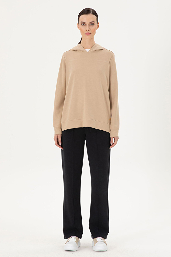 Pierre Cardin Flare Fit Bol Paça Yüksek Bel Kadın Pantolon 1947001 VR046 Siyah Pierre Cardin Flare Fit Bol Paça Yüksek Bel Kadın Pantolon 1947001 VR046 Siyah