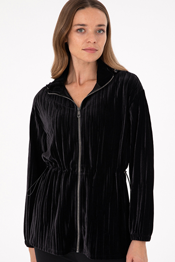 Pierre Cardin Uzun Kollu Oversize Kadın Hırka 1947248 VR046 Siyah Pierre Cardin Uzun Kollu Oversize Kadın Hırka 1947248 VR046 Siyah