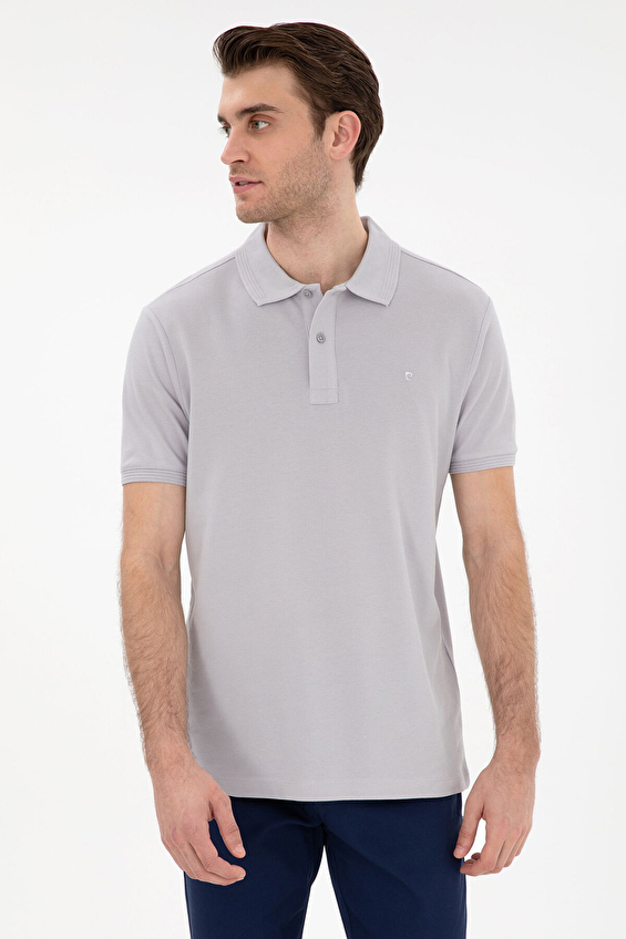 Pierre Cardin Polo Yaka Slim Fit Kısa Kol Erkek Tişört 2131539 Açık gri Pierre Cardin Polo Yaka Slim Fit Kısa Kol Erkek Tişört 2131539 Açık gri
