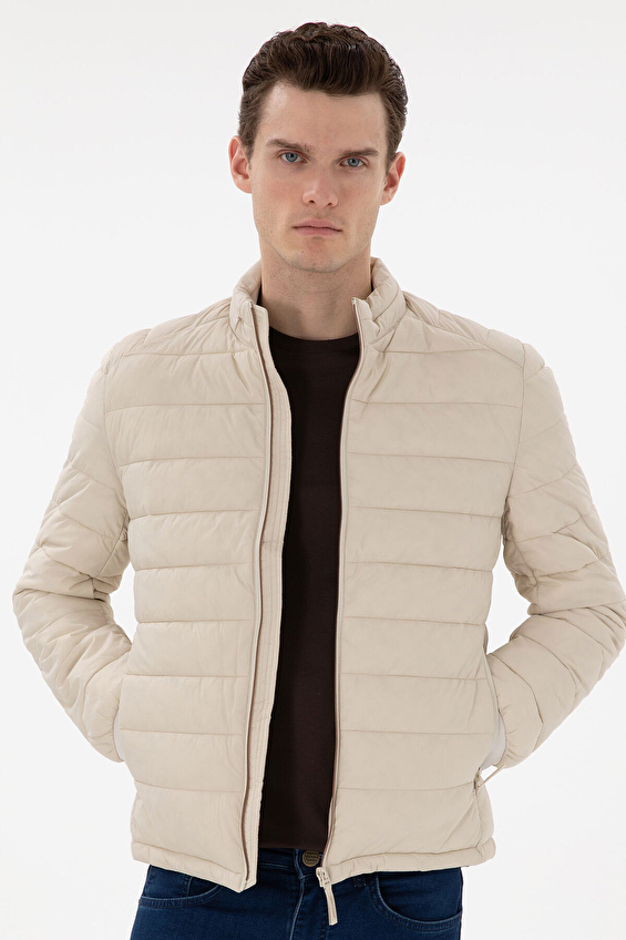 Pierre Cardin Slim Fit Uzun Kol Erkek Mont 2130098 Taş Pierre Cardin Slim Fit Uzun Kol Erkek Mont 2130098 Taş