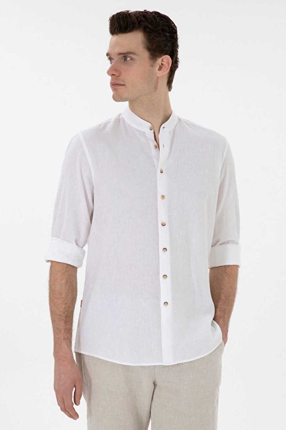 Pierre Cardin Regular Fit Erkek Gömlek 2137055 Beyaz Pierre Cardin Regular Fit Erkek Gömlek 2137055 Beyaz