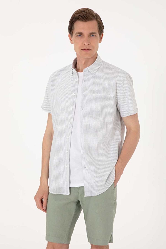 Pierre Cardin Fit Erkek Gömlek 2122895 Yeşil Pierre Cardin Fit Erkek Gömlek 2122895 Yeşil