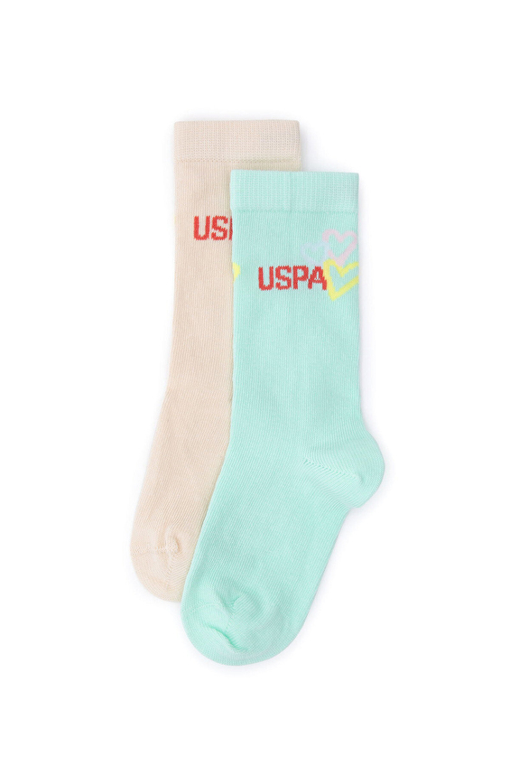 U.S. Polo Assn. Kız Çocuk Çorap PONAT VR048 Yeşil U.S. Polo Assn. Kız Çocuk Çorap PONAT VR048 Yeşil