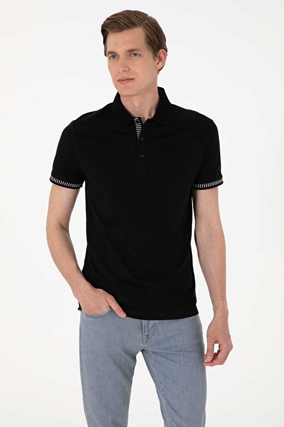 Pierre Cardin Erkek Tişört 2131833 Siyah Pierre Cardin Erkek Tişört 2131833 Siyah