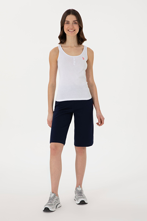 U.S. Polo Assn. Regular Fit Kadın Şort 2080821 VR033 Lacivert U.S. Polo Assn. Regular Fit Kadın Şort 2080821 VR033 Lacivert