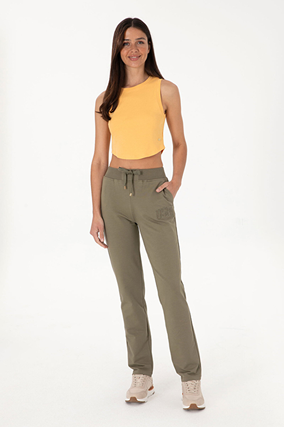 U.S. Polo Assn. Regular Fit Kadın Pantolon 2075366 VR052 Kahverengi U.S. Polo Assn. Regular Fit Kadın Pantolon 2075366 VR052 Kahverengi