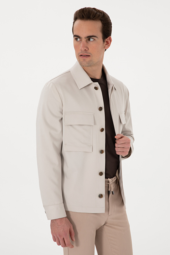 Pierre Cardin Regular Fit Uzun Kol Erkek Ceket 2143001 Bej Pierre Cardin Regular Fit Uzun Kol Erkek Ceket 2143001 Bej