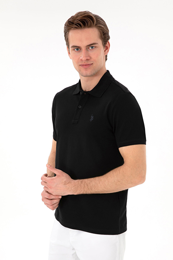 U.S. Polo Assn. Slim Fit Polo Yaka Kısa Kol Erkek Tişört 2084151 Siyah U.S. Polo Assn. Slim Fit Polo Yaka Kısa Kol Erkek Tişört 2084151 Siyah