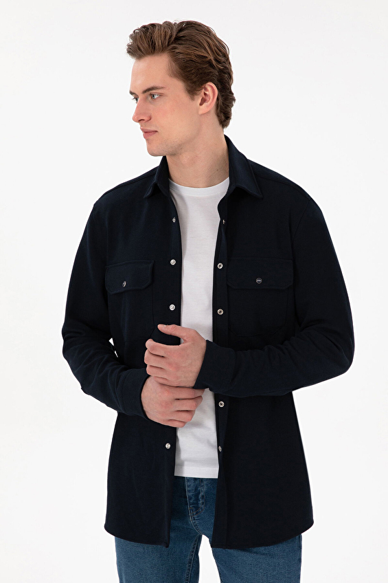 U.S. Polo Assn. Comfort Fit Erkek Gömlek 2167374 Lacivert U.S. Polo Assn. Comfort Fit Erkek Gömlek 2167374 Lacivert