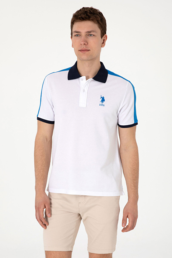 U.S. Polo Assn. Regular Fit Erkek Tişört 2104262 Beyaz U.S. Polo Assn. Regular Fit Erkek Tişört 2104262 Beyaz