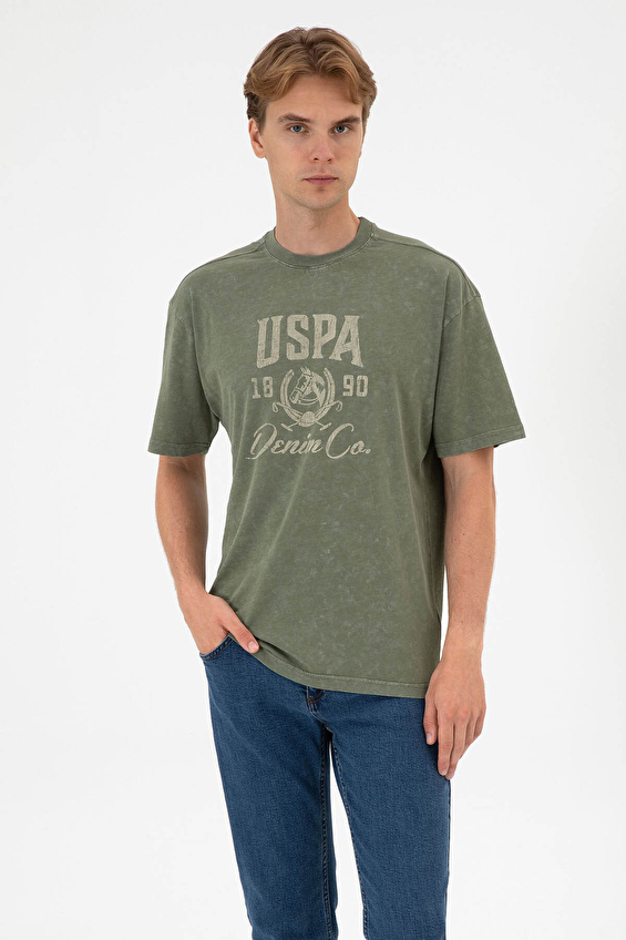U.S. Polo Assn. Comfort Fit Erkek Tişört 2106782 Vizon U.S. Polo Assn. Comfort Fit Erkek Tişört 2106782 Vizon